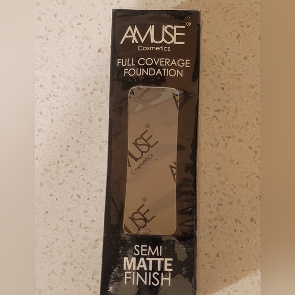Amuse Cosmetics Full Coverage Foundation Semi Matte Finish in COCOA 1.75oz BNIB - Picture 3 of 6